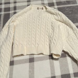 altrd state white cropped sweater